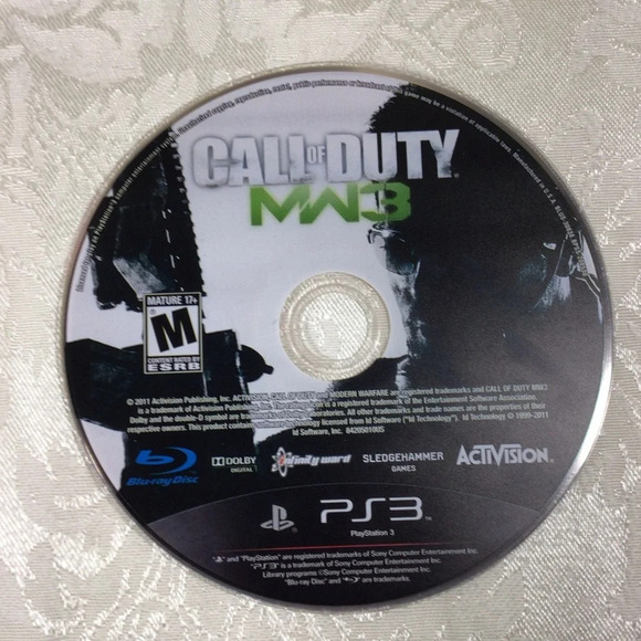 PS3 Call of Duty Black Ops and Call of Duty MW3 Video Games - Rated M - Picture 9 of 10